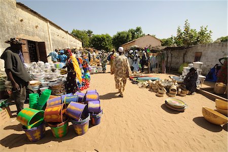 senegal - Marché à Ngueniene, près de Mbour, Sénégal, Afrique de l'Ouest, Afrique Photographie de stock - Rights-Managed, Code: 841-03489722