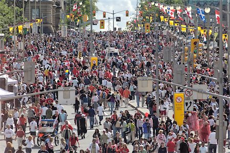 Celebration of Canada Day on July 1, Ottawa, Ontario, Canada, North America Stock Photo - Rights-Managed, Code: 841-03489934
