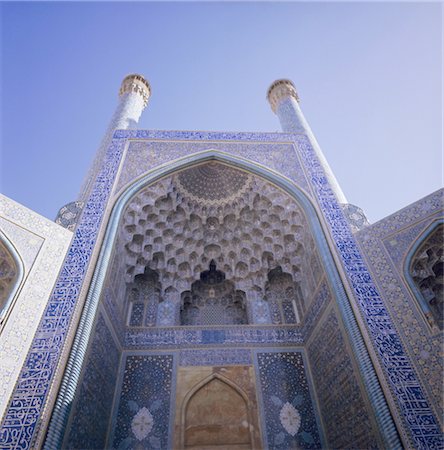 simsearch:841-07783014,k - Mosquée Masjid-e-Iman (mosquée de l'Imam) (Masjed-e Emam), anciennement mosquée du Shah, Ispahan (Esfahan), Iran, Moyen-Orient Photographie de stock - Rights-Managed, Code: 841-03483682