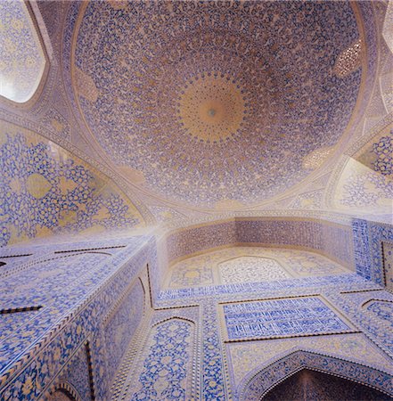 Mosquée Masjid-e-Iman (mosquée de l'Imam) (Masjed-e Emam), anciennement mosquée du Shah, Ispahan (Esfahan), Iran, Moyen-Orient Photographie de stock - Rights-Managed, Code: 841-03483683