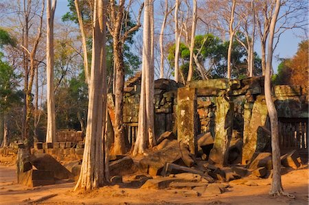 Temple de Prasat Thom, Koh Ker, Cambodge, Indochine, Asie du sud-est, Asie Photographie de stock - Rights-Managed, Code: 841-03490159