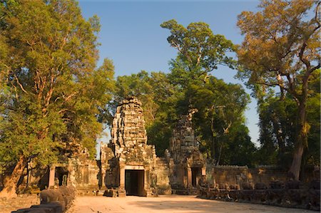 simsearch:841-02824459,k - Preah Khan temple, Angkor, UNESCO World Heritage Site, Siem Reap, Cambodia, Indochina, Southeast Asia, Asia Foto de stock - Con derechos protegidos, Código: 841-03490160