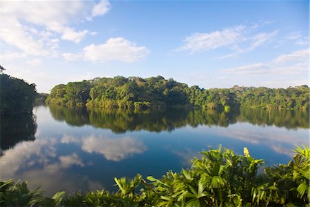 Le lac Gatún, Canal de Panama (Panama), l'Amérique centrale Photographie de stock - Rights-Managed, Code: 841-03505194