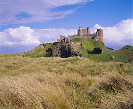 Bamburgh Castle, Northumberland, England Foto de stock - Con derechos protegidos, Código: 841-03505300