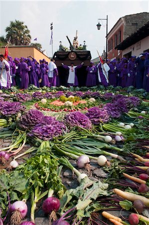 semana santa - Holy Week Procession, Antigua, Guatemala, Central America Stock Photo - Rights-Managed, Code: 841-03505698