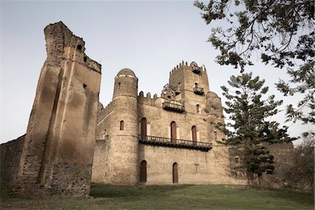 Fasiladas' Palace, part of the Royal Enclosure, Gondar, UNESCO World Heritage Site, Ethiopia, Africa Stock Photo - Rights-Managed, Code: 841-03507938