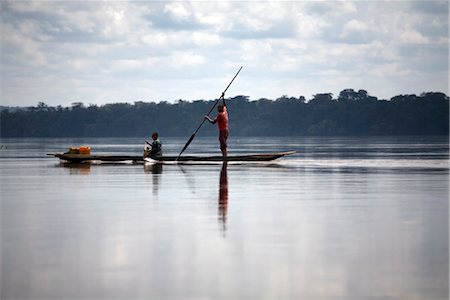 Flussschifffahrt auf dem Kongo, Demokratische Republik Kongo, Afrika Stockbilder - Lizenzpflichtiges, Bildnummer: 841-03507957