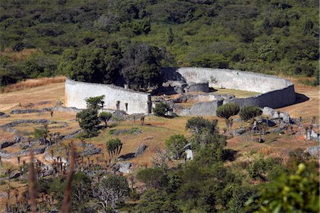 Les anciennes ruines du Grand Zimbabwe, patrimoine mondial de l'UNESCO, Zimbabwe, Afrique Photographie de stock - Rights-Managed, Code: 841-03507951
