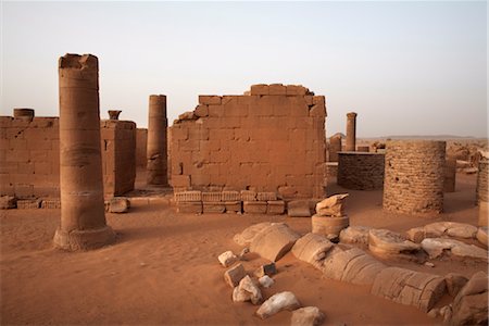 sudan - 100 Tempel im großen Gehege in Musawwarat es Anschließung, Sudan, Afrika Stockbilder - Lizenzpflichtiges, Bildnummer: 841-03502421