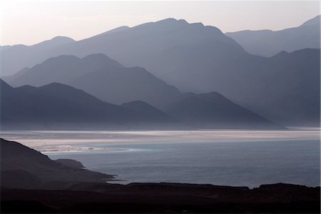 Lac Assal, the lowest point on the African continent and the most saline body of water on earth, Djibouti, Africa Stock Photo - Rights-Managed, Code: 841-03502439