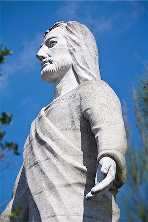 simsearch:841-03517079,k - Statue of Jesus Christ, Park Naciones Unidas El Pichacho (United Nations Park),Tegucigalpa, Honduras, Central America Foto de stock - Con derechos protegidos, Código: 841-03517055