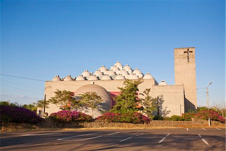 simsearch:841-03517099,k - New Cathedral (Nueva catedral), Managua, Nicaragua, Central America Foto de stock - Con derechos protegidos, Código: 841-03517079
