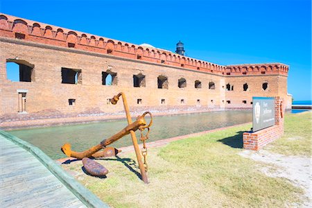 Fort Jefferson, Parc National de Dry Tortugas, Floride, États-Unis d'Amérique, l'Amérique du Nord Photographie de stock - Rights-Managed, Code: 841-03517227