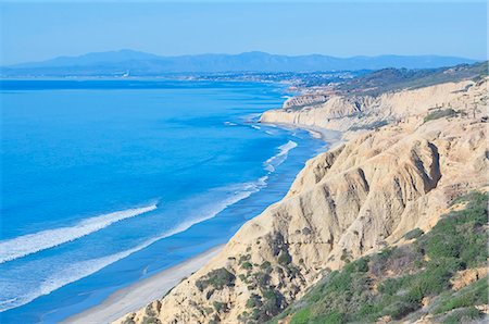 san diego - Torrey Pines State Beach, San Diego, California, United States of America, North America Foto de stock - Con derechos protegidos, Código: 841-03517268