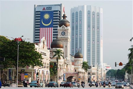 Sultan Abdul Samad Building and Dayabumi complex, Merdeka Square, Kuala Lumpur, Malaysia, Southeast Asia, Asia Stock Photo - Rights-Managed, Code: 841-03517330