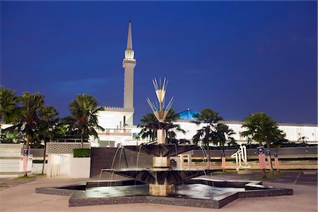 National Mosque, Kuala Lumpur, Malaysia, Southeast Asia, Asia Stock Photo - Rights-Managed, Code: 841-03517332