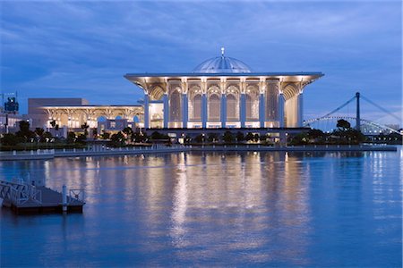 Mosquée de Putrajaya, Putrajaya, en Malaisie, l'Asie du sud-est, Asie Photographie de stock - Rights-Managed, Code: 841-03517350