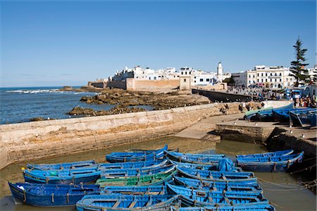 essaouira - Port de pêche des bateaux, Essaouira, Maroc, l'Afrique du Nord, Afrique Photographie de stock - Rights-Managed, Code: 841-03517807