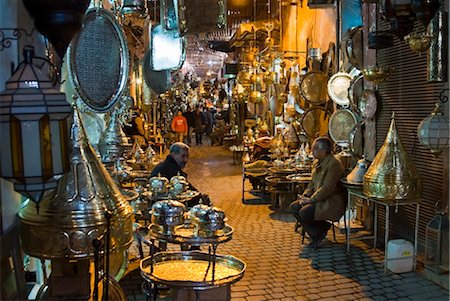 Le Souk, Medina, Marrakech (Marrakech), Maroc, Afrique du Nord, Afrique Photographie de stock - Rights-Managed, Code: 841-03517803