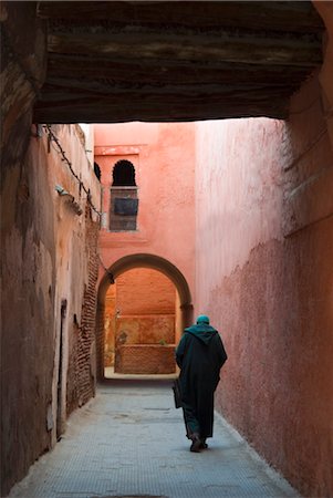 Rue dans le souk, Medina, Marrakech (Marrakech), Maroc, Afrique du Nord, Afrique Photographie de stock - Rights-Managed, Code: 841-03517852