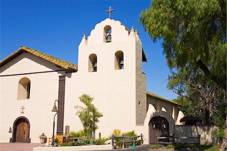 solvang usa - Old Mission Santa Ines, Solvang, Santa Barbara County, Central California, United States of America, North America Stock Photo - Rights-Managed, Code: 841-03517916