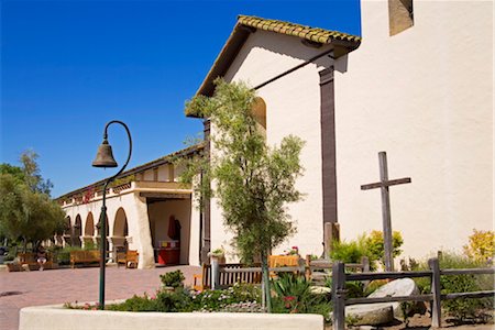 Old Mission Santa Ines, Solvang, Santa Barbara County, Central California, United States of America, North America Foto de stock - Con derechos protegidos, Código: 841-03517917