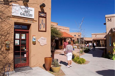 simsearch:841-06499958,k - La Entrada De Tubac Shopping Area, Tubac, Greater Tucson Region, Arizona, United States of America, North America Stock Photo - Rights-Managed, Code: 841-03517990