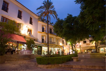 Old town, Marbella, Malaga, Andalucia, Spain, Europe Foto de stock - Con derechos protegidos, Código: 841-03518129