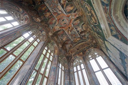 Probota Monastery, UNESCO World Heritage Site, Dolhasca, Bucovina, Romania, Europe Fotografie stock - Rights-Managed, Codice: 841-03518228