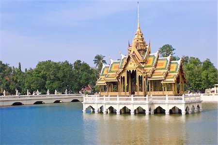 railing palace - Bang Pa-In Palace (Summer Palace), Pang Pa In, Thailand, Southeast Asia, Asia Stock Photo - Rights-Managed, Code: 841-03518433