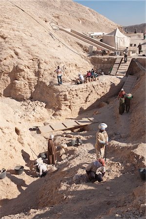 Valley of the Kings, Thebes, UNESCO World Heritage Site, Egypt, North Africa, Africa Stock Photo - Rights-Managed, Code: 841-03518507