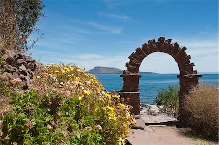 L'île de Taquile, lac Titicaca, au Pérou, en Amérique du Sud Photographie de stock - Rights-Managed, Code: 841-03518584