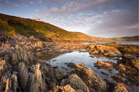 simsearch:841-03518717,k - Coastal rock formations at Wembury Bay in Devon, England, United Kingdom, Europe Foto de stock - Direito Controlado, Número: 841-03518654
