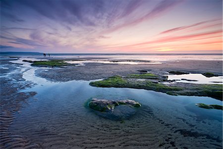 simsearch:841-05796896,k - Rockpools at low tide in Westward Ho!, Devon, England, United Kingdom, Europe Foto de stock - Direito Controlado, Número: 841-03518738