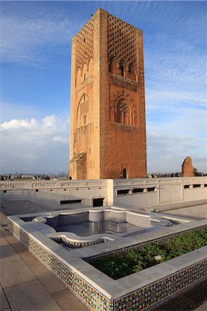 Hassan Tower, Rabat, Morocco, North Africa, Africa Stock Photo - Rights-Managed, Code: 841-03518824