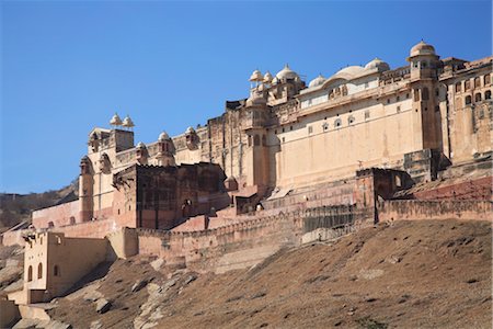 Amber Fort Palace, Jaipur, Rajasthan, Inde, Asie Photographie de stock - Rights-Managed, Code: 841-03518878
