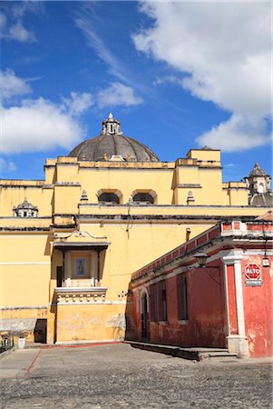 La Merced Church, Antigua, UNESCO World Heritage Site, Guatemala, Central America Stock Photo - Rights-Managed, Code: 841-03518898