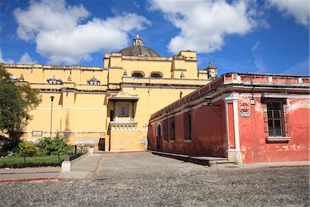 La Merced Church, Antigua, UNESCO World Heritage Site, Guatemala, Central America Stock Photo - Rights-Managed, Code: 841-03518899