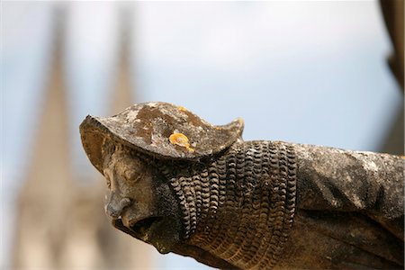 simsearch:841-03518968,k - St. Gatien Cathedral gargoyle, Tours, Indre-et-Loire, France, Europe Stock Photo - Rights-Managed, Code: 841-03518982