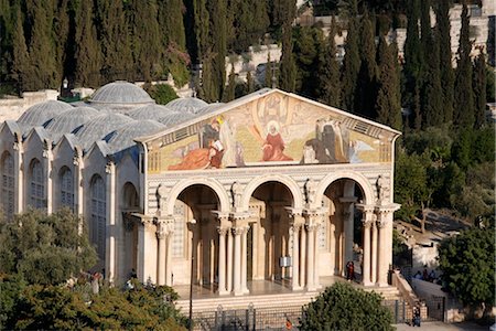 Church of All Nations, Mount of Olives, Jerusalem, Israel, Middle East Stock Photo - Rights-Managed, Code: 841-03519025