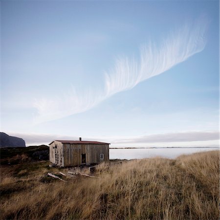 decrepit barns - Derelict barn on coast, Lofoten Islands, Norway, Scandinavia, Europe Stock Photo - Rights-Managed, Code: 841-03519057
