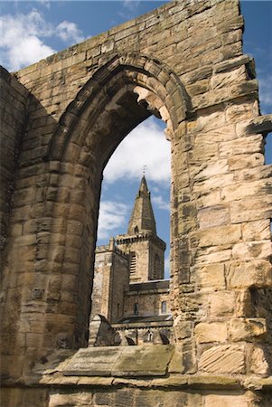 Dunfermline Abbey, Dunfermline, Fife, Scotland, United Kingdom, Europe Foto de stock - Con derechos protegidos, Código: 841-03520006