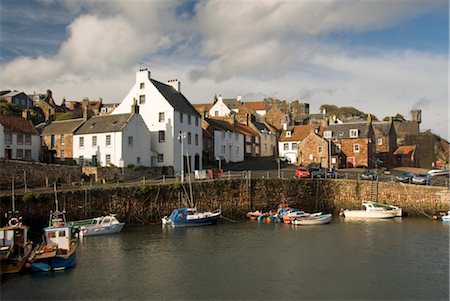 fife - Harbour, Crail, Fife, Scotland, United Kingdom, Europe Foto de stock - Con derechos protegidos, Código: 841-03520009