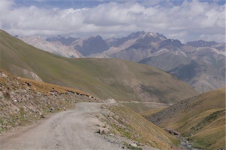 simsearch:841-03673710,k - Paysage de montagne sauvage près de Song Kol, Kirghizistan, Asie centrale, Asie Photographie de stock - Rights-Managed, Code: 841-03520089