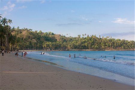 Beach at dusk near Port Blair, Andaman Islands, India, Indian Ocean, Asia Stock Photo - Rights-Managed, Code: 841-03520218