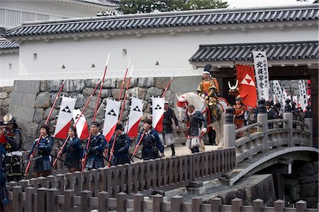 simsearch:841-03055583,k - Samouraï à Odawara Hojo Godai Festival qui s'est tenue en mai au château d'Odawara Kanagawa, Japon, Asie Photographie de stock - Rights-Managed, Code: 841-03520240