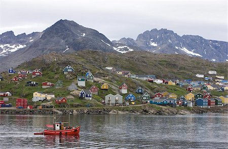 simsearch:841-06500559,k - Fishing Boat, Ammassalik, Greenland, Arctic, Polar Regions Foto de stock - Con derechos protegidos, Código: 841-03674089