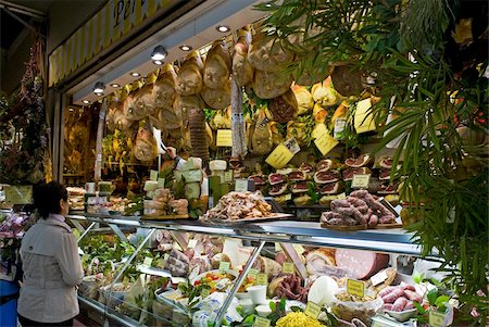 supermarket italy - Mercato Centrale (Central Market), Florence (Firenze), Tuscany, Italy, Europe Stock Photo - Rights-Managed, Code: 841-03674612