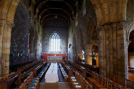 simsearch:841-08240041,k - Iona Abbey, im Inneren der Kirche, Isle of Iona, Schottland, Vereinigtes Königreich, Europa Stockbilder - Lizenzpflichtiges, Bildnummer: 841-03674703