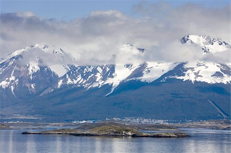 Port of Ushuaia, Tierra del Fuego, Patagonia, Argentina, South America Foto de stock - Con derechos protegidos, Código: 841-03674883